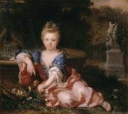 Alexis Simon Belle, Portrait of Mariana Victoria of Spain